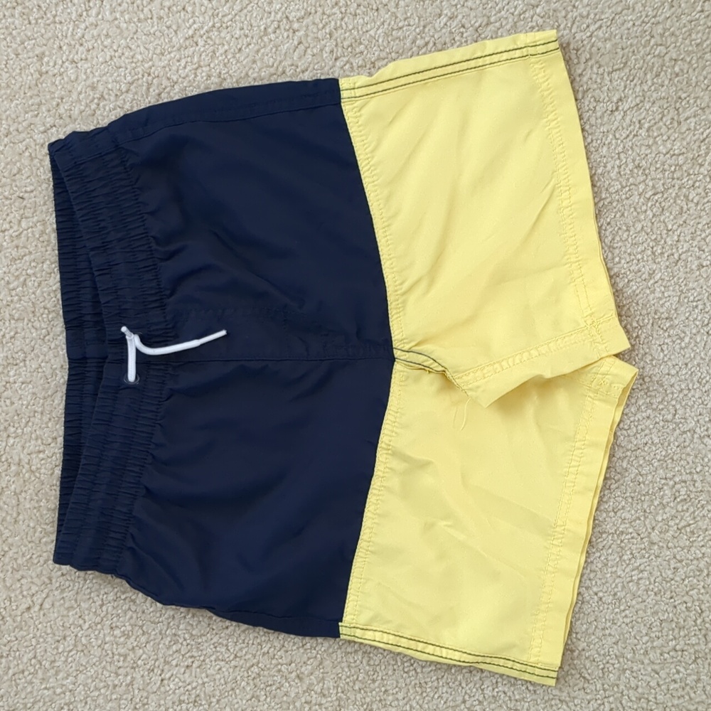 Big Boys Old Navy Block Color Swimming Trunks (L 10/12)